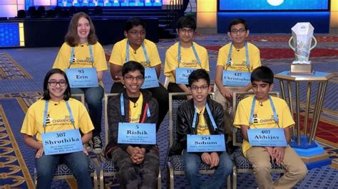This PDF file contains the words, definitions, pronunciations, parts of speech and languages of origin for each level of the competition. . List of spelling bee winners